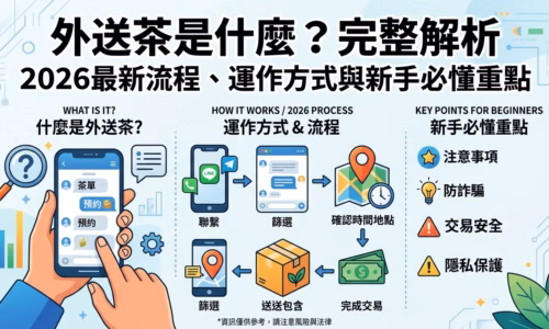 外送茶是什麼教學圖解|2026最新流程與新手指南