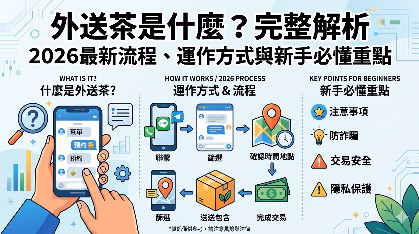 外送茶是什麼教學圖解｜2026最新流程與新手指南
